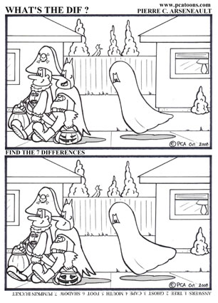 ghostly trick or treat
